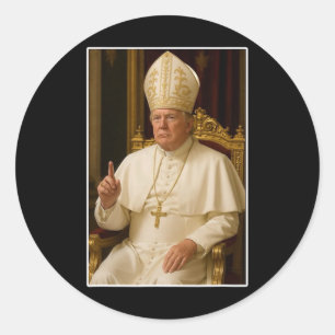 Der Vatikan hat einen neuen Papst Christlich, der Runder Aufkleber