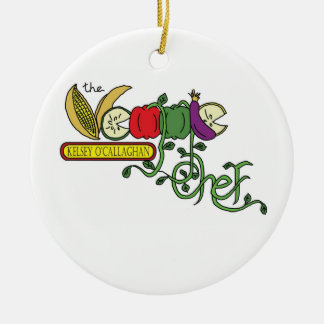 Der veggie-Koch Ordament Keramikornament