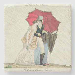 Der verbindliche Regenschirm, überziehen 40 von Steinuntersetzer