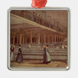 Der Verdoppelungs-Raum, Dekan Mills, 1851 Silbernes Ornament