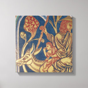 Der Verduner Altar, Detail von einer Plattengrenze Leinwanddruck