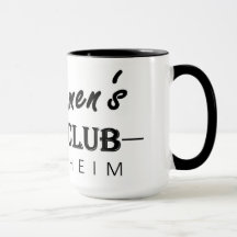 Der Verein-riesige Tasse "Kirchheim " der Herren