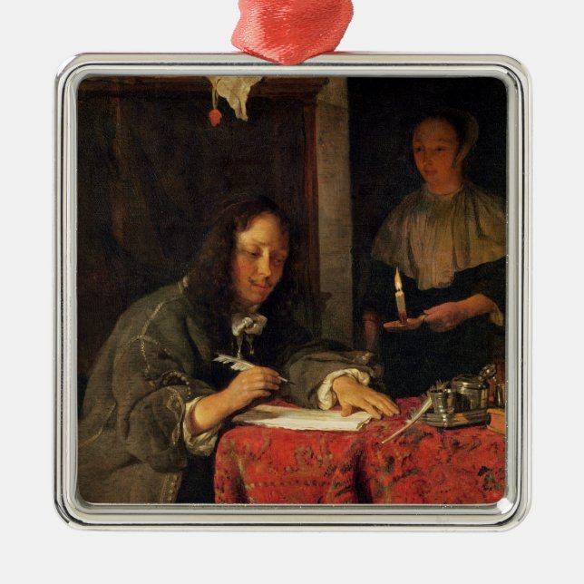 Der Verfasser Ornament Aus Metall (Vorne)