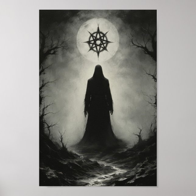 Der verfluchte DämonenGeist vor seinem König-Symbo Poster (Vorne)