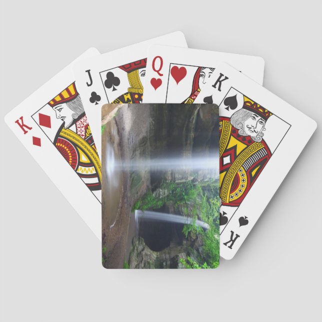 Der verhungerte Rock Staat Park, Illinois Spielkarten (Rückseite)