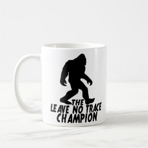 Der Verlass No Trace Champion Funny Bigfoot Kaffeetasse