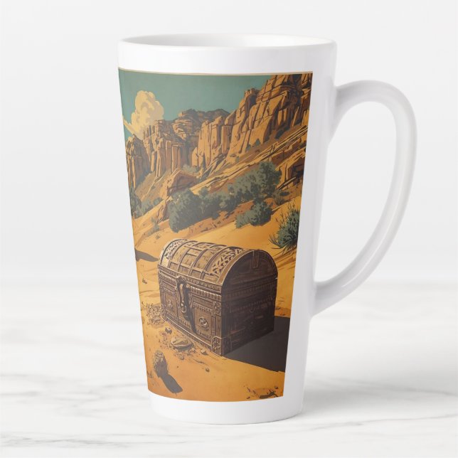 Der verlorene Schatz in der Wüste Milchtasse (Rechts)