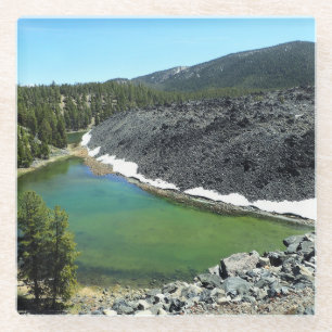 Der verlorene See, Oregon Glasuntersetzer