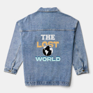 Der verlorene T - Shirt der Welt - Dinosaurier Adv Jeansjacke