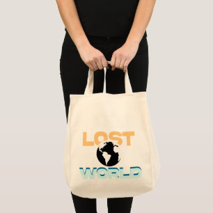 Der verlorene T - Shirt der Welt - Dinosaurier Adv Tragetasche