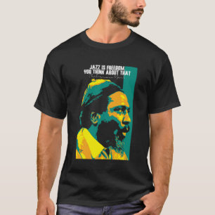 Der verschlafene Mönch. Thelonium Sphere Monk. an T-Shirt