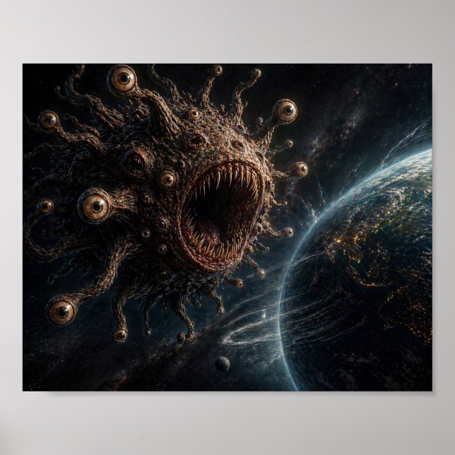Der Verschlinger naht Poster (Vorne)