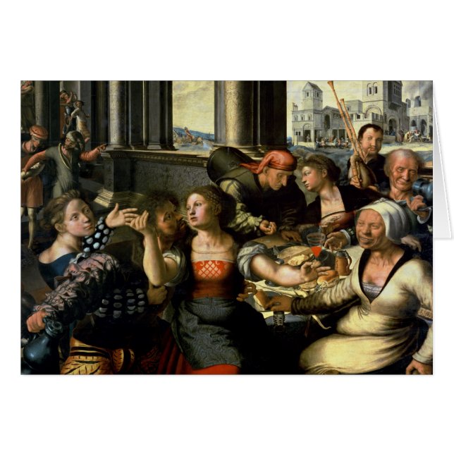 Der verschwenderische Sohn, 1536 (Vorderseite (Horizontal))