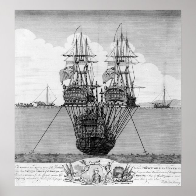 Der Versuch, das HMS Royal zu retten Poster (Vorne)