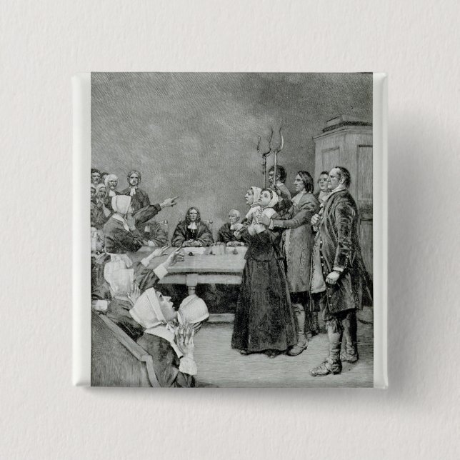 Der Versuch einer Hexe Button (Vorderseite)