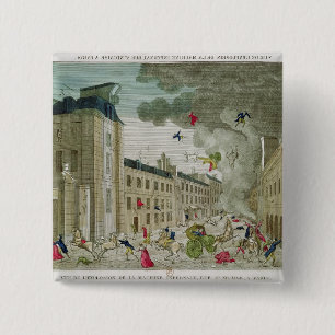 Der versuchte Mord von Napoleon Bonaparte Button