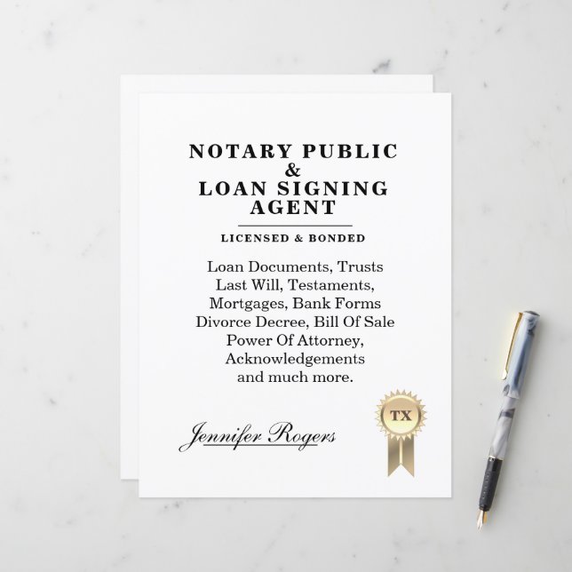 Der Vertragsstil, der Zeugnisse sucht (Vorderseite/Rückseite Beispiel)