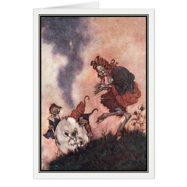 Der verwackelte Hobgoblin von Edmund Dulac (Vorne)