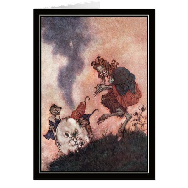 Der verwackelte Hobgoblin von Edmund Dulac (Vorne)