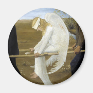 Der verwundete Engel (Detail) Magnet