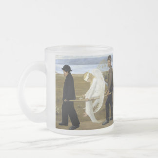 Der verwundete Engel Mattglastasse