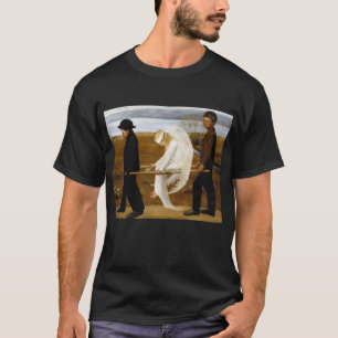 Der verwundete Engel mit Malerei Hugo Simberg, 190 T-Shirt