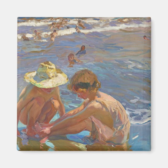 Der verwundete Fuß, Joachin Sorolla Magnet (Vorne)