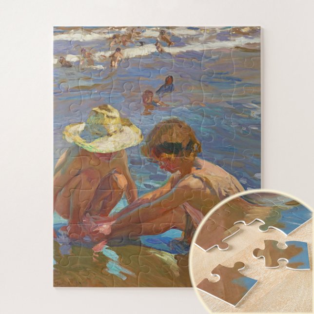 Der verwundete Fuß, Joachin Sorolla Puzzle (Von Creator hochgeladen)