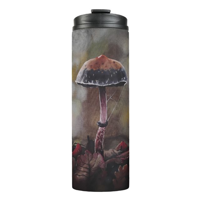 Der verwundete Pilz Mini Thermosbecher (Vorderseite)
