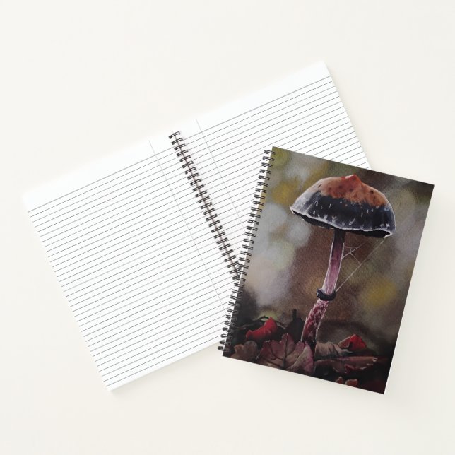Der Verwundete Pilz Notizbuch (Innenseite)