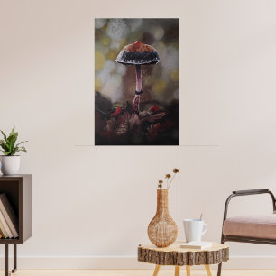 Der Verwundete Pilz Poster