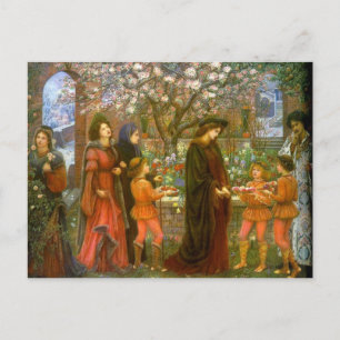 Der verzauberte Garten des Messers Ansaldo Postkar Postkarte