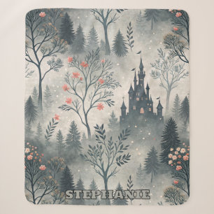 Der verzauberte Misty Forest mit dunklem Schloss - Sherpadecke
