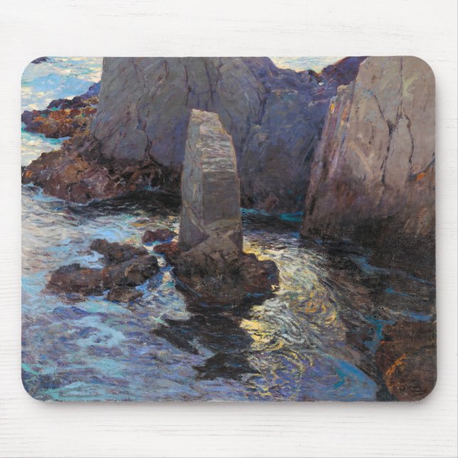 Der verzauberte Pool von William Ritschel Mousepad (Vorne)