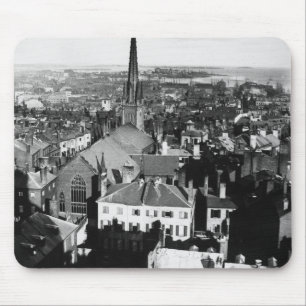 Der verzierte Helm einer Kirche in Boston Mousepad