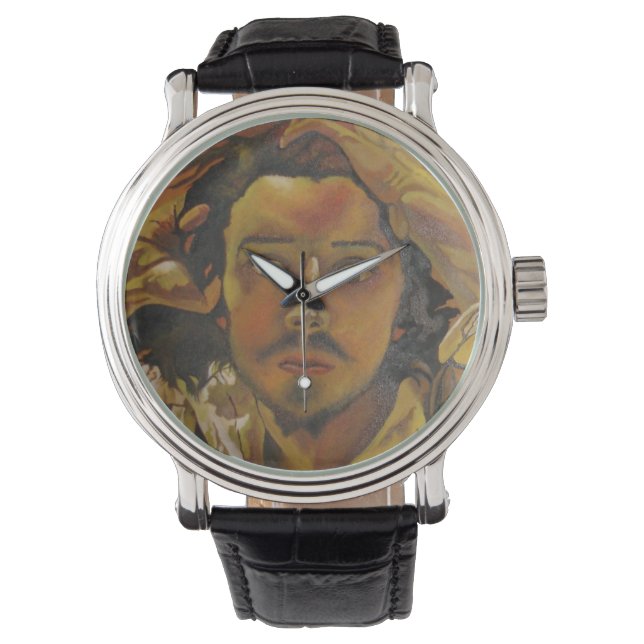 Der verzweifelte Mann Armbanduhr (Vorderseite)