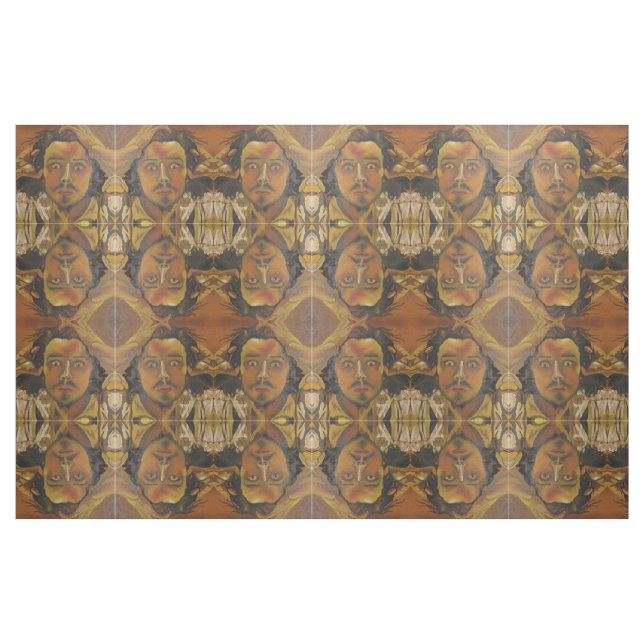 Der verzweifelte Mann Stoff (Fat Quarter (45,7 x 55,9 cm))