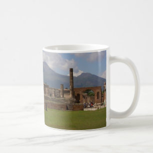 Der Vesuv, Pompeji Kaffeetasse