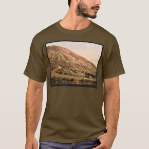 Der Vesuv, Straße und Eisenbahn, Neapel, Italien V T-Shirt