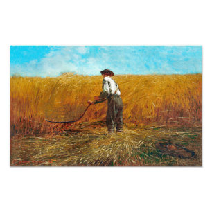 Der Veteran auf einem neuen Feld   Winslow Homer   Fotodruck