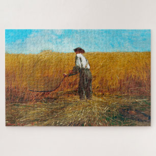 Der Veteran auf einem neuen Feld Winslow Homer Puzzle