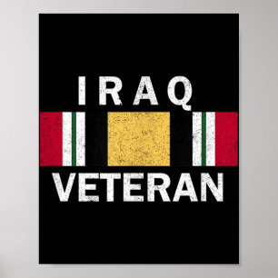 Der Veteran des Irak-Krieges, Ribbon, erschütterte Poster