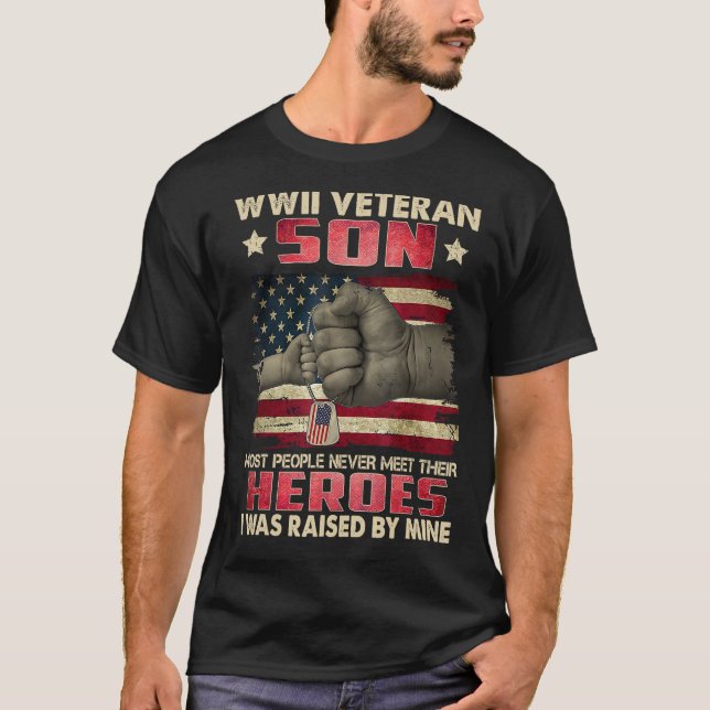 Der Veteran Son I des Zweiten Weltkriegs wurde von T-Shirt (Vorderseite)