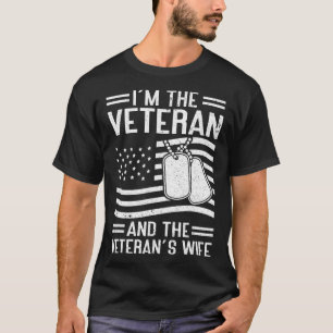 Der Veteran und die Ehefrau der Veteranen sind sto T-Shirt