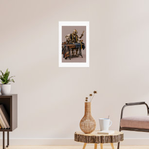 Der vierhändige Schneider Poster