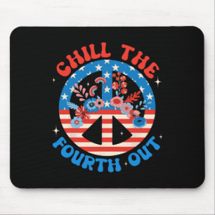 Der vierte Ausgang 4. Juli Patriotische Unabhängig Mousepad