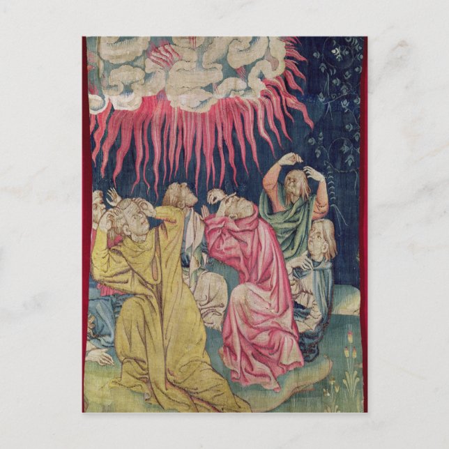 Der Vierte Engel goss seinen Bowl aus Postkarte (Vorderseite)