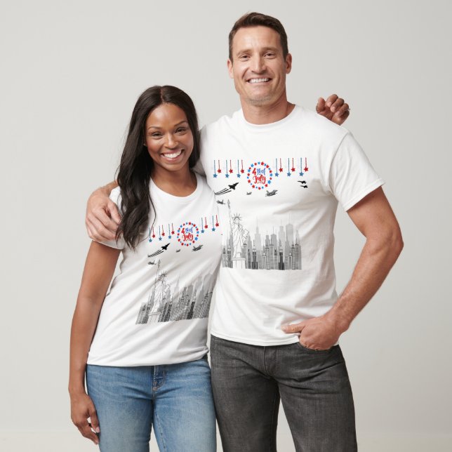 Der vierte Glanz weiß T-Shirt (Unisex)