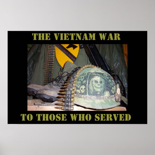 DER VIETNAMKRIEG POSTER (Vorne)