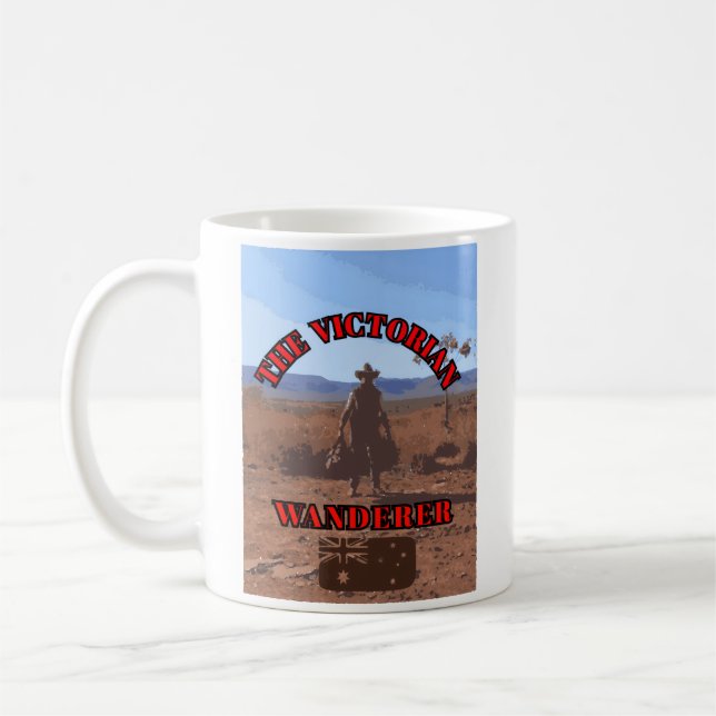 Der Viktorianische Wanderer Kaffeetasse (Links)